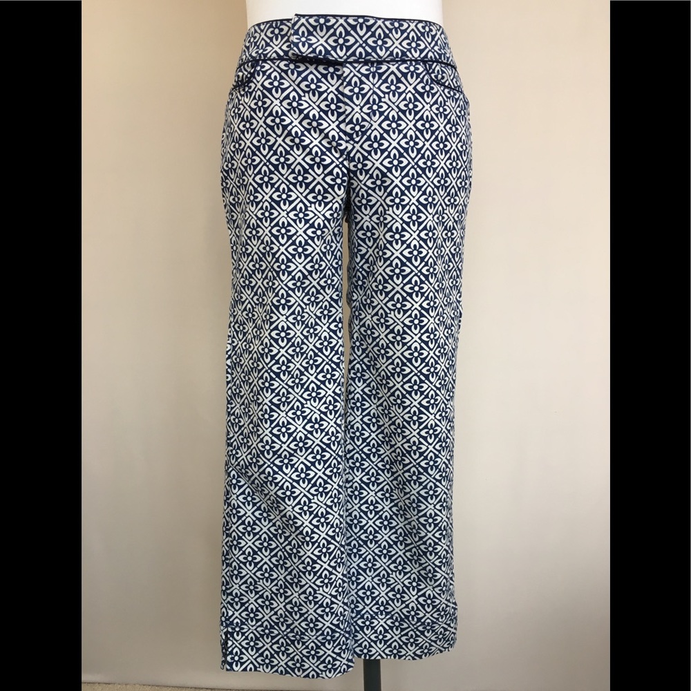 Lilly Pulitzer Palm Beach Fit Cropped Pants Size 0